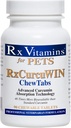 Rx Vitaminen CurcuWIN Curcumine voor Huisdieren - Cat Immune Support - Hondenverteringsondersteuning - 90 ct