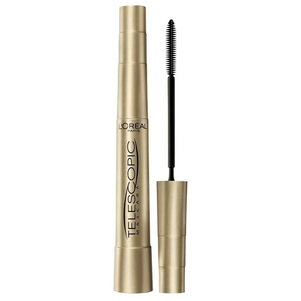 2 x L'Oreal Paris Telescopische hoge precisie flexibele 8ml Mascara - zwart