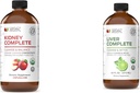 Complete Natuurlijke Producten Nier Complete 16oz & Lever Complete 16oz Bundle