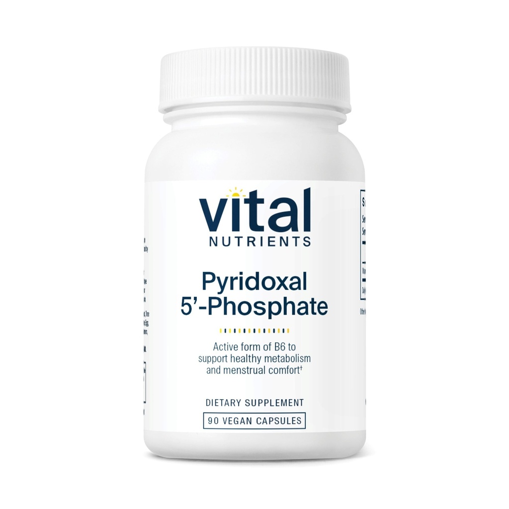 Vitale voedingsstoffen Pyridoxal-5 Fosfaat 