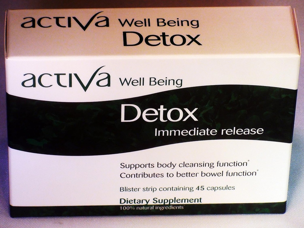 Activa Well Being Detox - Onmiddellijke release