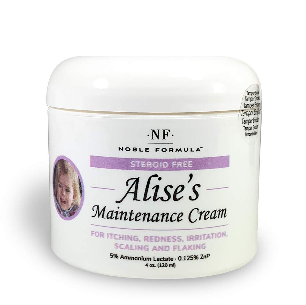 Noble Formula Alise's onderhoudscrème voor jeuken, roodheid, irriteren, scale, en Flaking, vochtinbrengende crème, 4 oz