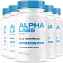 (5 Pack) Alpha Labs, Alpha Labs Capsules, Alfa Labs, Alfa Labs Max Performance, Advanced Formula, Alpha Labs, Alpha Strenght Labs, Alfa Labs Capsules, 300 Capsules gedurende 5 maanden