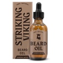 Opvallende Viking Sandalwood Baard Olie voor mannen - 2 Fl Oz, Sandalwood Scent - Natural Hydrating & Softening Baard Care met Argan, Jojoba, Amandel & Tea Tree - Niet-Gratis, Snel-Absorbing Formule
