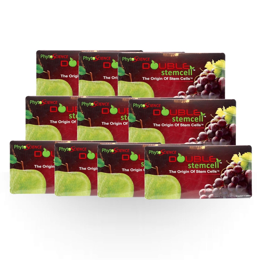 (Zwitserse kwaliteit Formule) 10x PhytoCellTec Apple Grape Double StemCell stamcel anti veroudering door PhytoScience