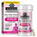 Garden of Life Once Daily Dr. Formulated Probiotics for Women 50 Miljard CFU 16 Probiotische strains with Organic Prebiotics for Dispatitive, Vaginaal & Immune Health, Dairy Free, Shelf Stable 30 Capsules