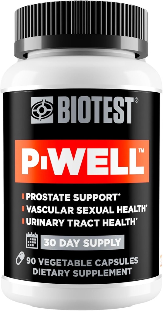 Biotest P-Nell - Upstream-to-Prostate Protocol, 30 Servings - 180mg Granaatappel Punicagins, 30mg Lycopeen, 500mg Cranberry 50:1-90 Capsules