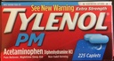 Tylenol PM Extra Strength Caplets (225 st.) (2 st.)