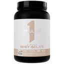 Regel 1 Natuurlijk Flavored R1 Protein Wei Isolaat - Clean Formula with 25g Protein & 6g BCAA Exclusief geïsoleerde en gehydrolyseerde bronnen voor workout herstel (1.7 Pounds*, Pure Vanilla)