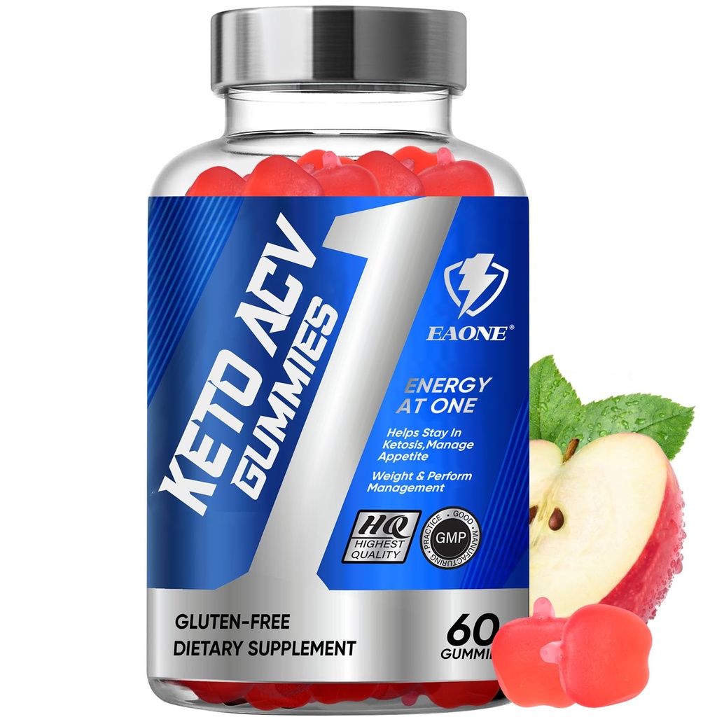 2000Mg Advanced Keto Acv Gummies, Lean Light Keto Acv Gummies,Include Acv B6 B12 Folate, Keto Gummy Supplement Vrouwen en Mannen