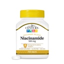 21e Century Niacinamide 500 mg Tabletten met verlengde afgifte, 110