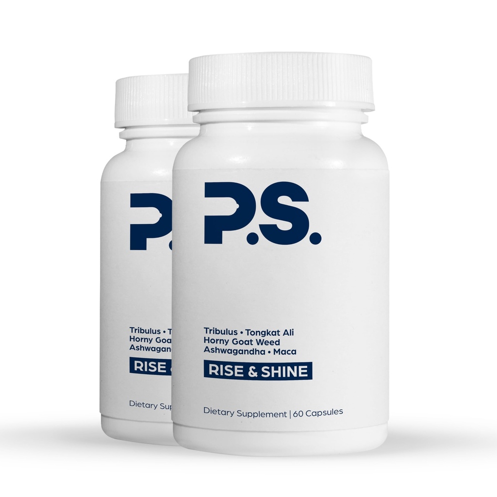 PS Natural Testosteron Booster voor mannen - Premium D3 en Zink Supplementen voor mannen met Tribulus, Horny Goat Weed, en Tongkat Ali - Test Booster en Energie Supplementen (120 capsules)
