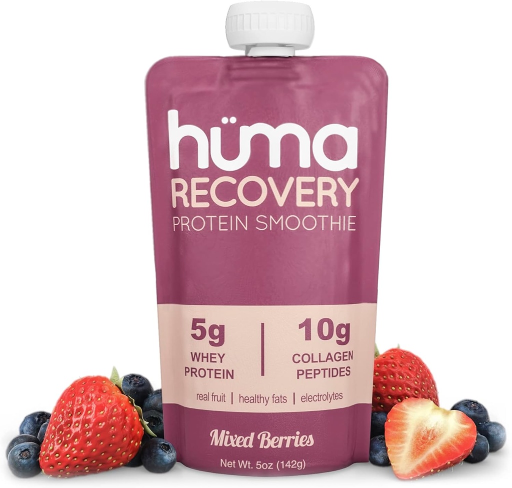 Huma Recovery Protein Smoothie, 20 Pouches 
