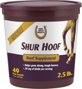 Horse Health Shur Hoof Hoof Supplement voor paarden, helpt groeien sterk, zware hoeven, 2,5 pond, 40 dagen levering