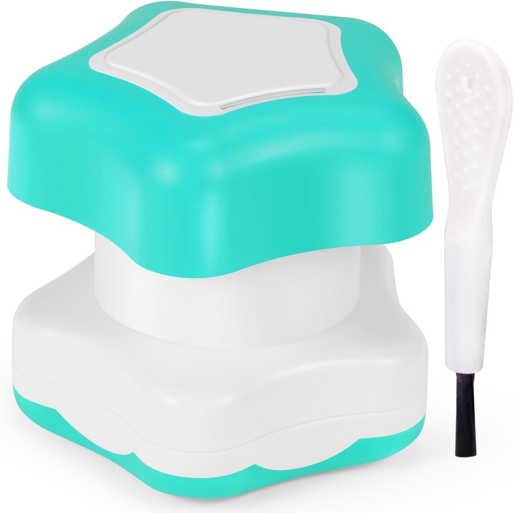 Johnbee Pill Crusher, Pill Grinder Fine Powder Extreem fijn. Opslagruimte. Pillenverbrijzelaars voor ouderen, familie en huisdieren. Siliconenranden. Meerdere pillen in één keer slijpen - Reiniging borstel (Cyaan)