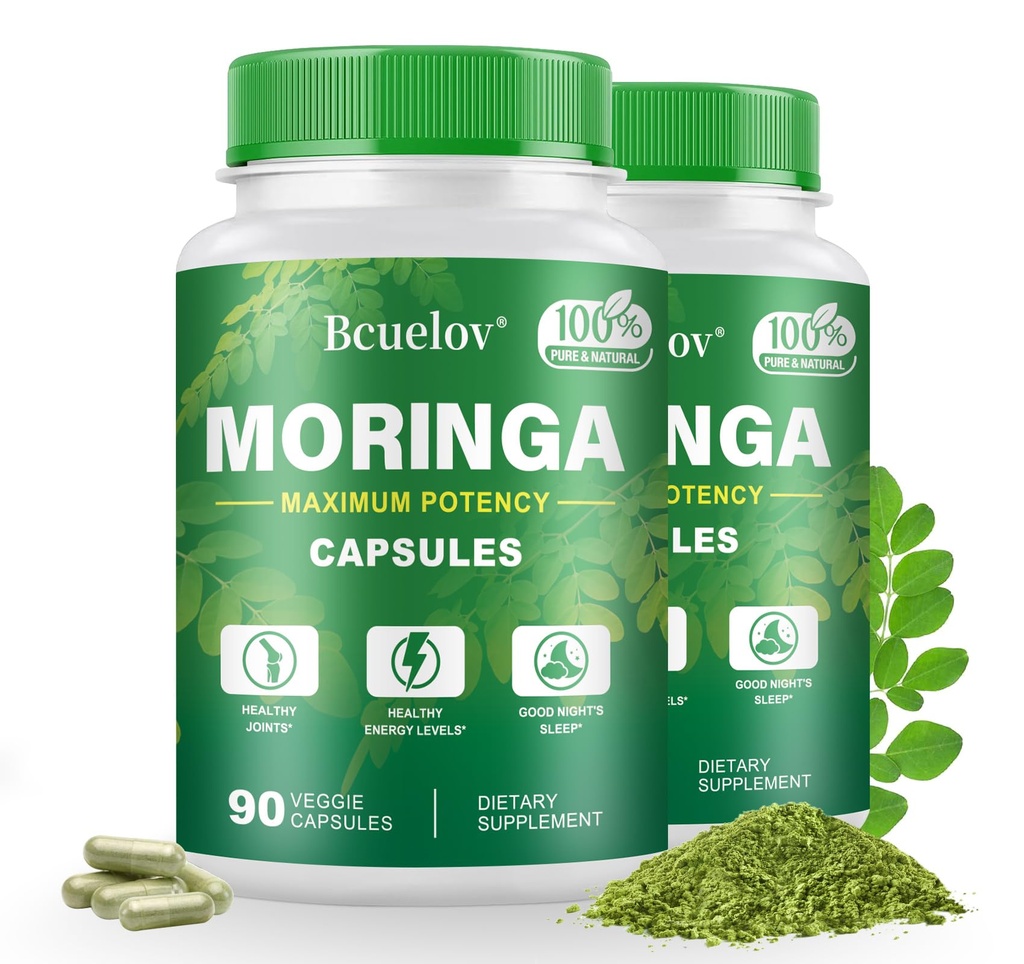 Moringa Capsules 2 Flessen 