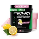JYM Supplement Wetenschap Pre JYM Roze Lemonade Pre-workout poeder voor mannen & vrouwen, BCAA's, Nootropics, Creatine HCI, Citrulline, Beta-Alanine, Betaine, Taurine, Huperzine, 30 porties