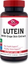Olympian Labs Lutein 20 mg, 60 Capsules Geformuleerd met FloraGLO en Grape Skin Extract, ondersteunend gezond zicht en oogfunctie