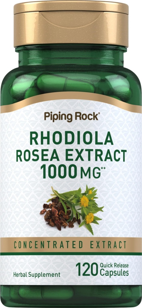 Piping Rock Rhodiola Rosea Supplement 