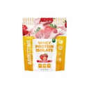 Over Tijd Wei Proteïne Isolaat Poeder 25g Aardbei, Natuurlijke Ingrediënten, Non-GMO, Glutenvrij, Lactosevrij, Zero Sugar, Lage Carb, 32 Servers