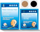 KONGDY 10 Counts Beweging Ziekte Patches voor kinderen Volwassenen, Seasick Patch voor Cruise van Reizen met waterdichte en niet-droge, zeeziekte Patches achter oor