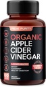 100% Organische rauwe appel Cider Vinegar Capsules - Natuurlijke detox Gut Reiniging en gezonde spijsvertering - Smaakloos en gemakkelijk doorslikken - Extra sterkte ACV Pillen - 1000 mg