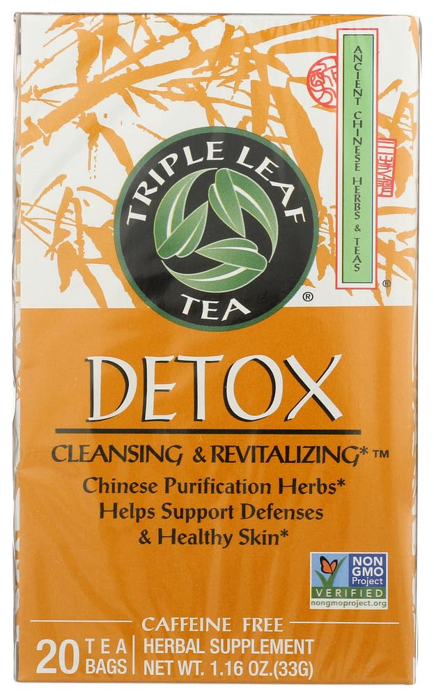 Triple Leaf Detox Thee - 20 zakken (verpakking van 2)