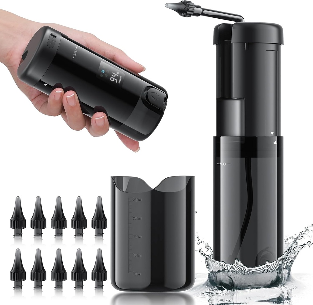 Ear Wax Removal - Elektrische oorreiniger, oorreiniger Kit met 5 drukmodi, veilige en effectieve oorreiniger, oorirrigatie Flushing Systeem met USB oplaadbaar