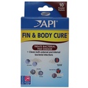 API FIN & BODY CURE Zoetwater Vispoeder Medicatie 10-Count Box