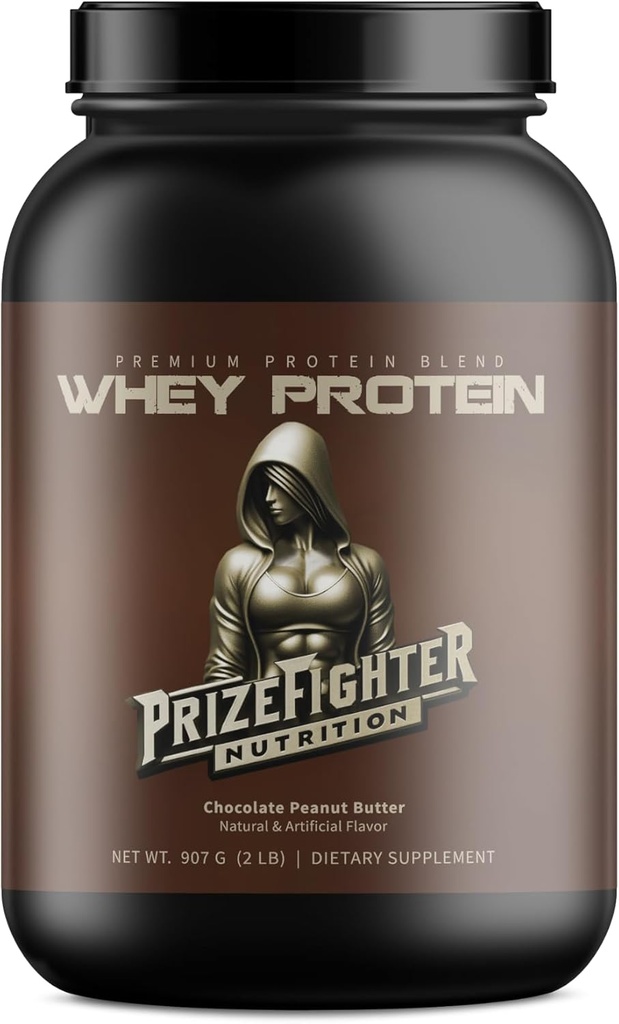 Beste Wei Proteïne (2 lb) Chocolade Pindakaas Wei. met Digestieve Enzymen voor Absorptie. 25g eiwit helpt met spieropbouw en herstel. Gemaakt in de VS