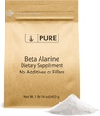 Pure Original Ingrediënten Beta Alanine Powder Non-GMO, Non-Essential Amino Acid (1 pond zak)