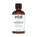 Vitale voedingsstoffen - Ultra Pure Cod Liver Oil 1025 (Farmaceutische kwaliteit) - 100% Pure Norwegian Cod Liver Oil - 200 ml per fles
