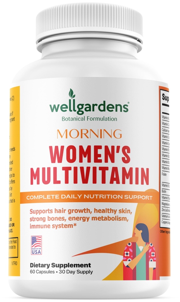 100% Pure Womens Multivitamine voor haargroei + Complete Vitaminen voor vrouwen 