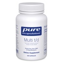 Pure Encapsulations Multi T/D - Multivitamine & Mineral Supplement - for Daily Wellness, Cardiovasculaire & Immune Health* - Rijk aan vitaminen & mineralen - Glutenvrij & Vegetarisch - 120 Capsules