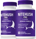 (2 Pack) Nite Hush Pro Capsules- Unlock Your Full Potential with NiteHush Pro Formula - Premium Support for Focus, Concentration and Balanced Health, Official NiteHushPro Pills Review (120 Capsules)