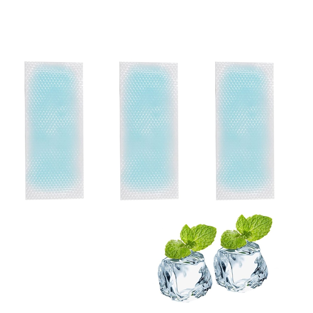 20 Vellen Koorts Koelende Gel Patches, Koelende Voorhoofd Strips Cool Gel Pads voor Hondenvoet Baby Kids Kinderen Volwassen Relieve Hoofdpijn, Tandpijn, Slaperigheid Vermoeidheid Verfrissende Sunstroke