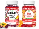 Lunakai USA Made Shilajit & B12 Extra Strength Gummies Bundle 