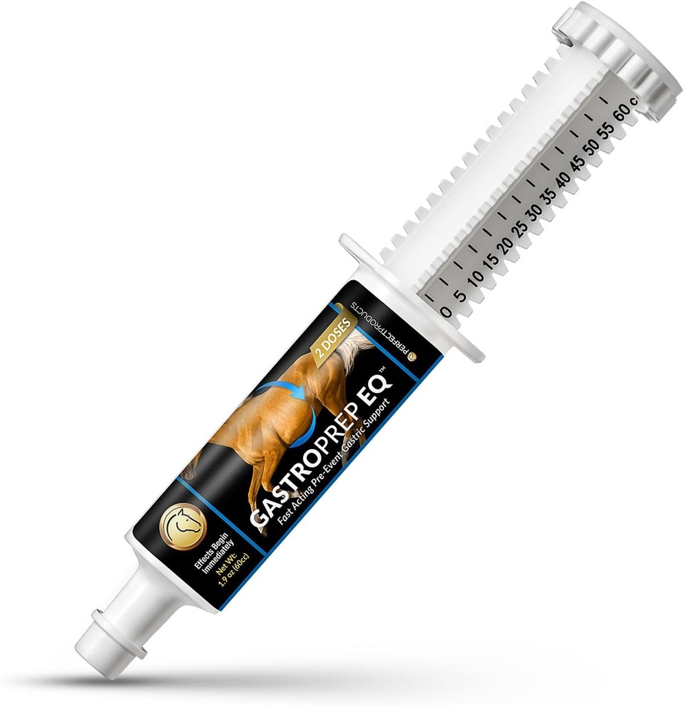 GastroPrep EQ Horse Digestief Snelwerkende Mastric Jitters Relief Paste, 60cc