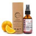 Biologische Vegan Vitamin B12 Supplement Liquid Mist voor snelle absorptie 5.000mcg Methylcobalamine - Geen harde chemicaliën of conserveringsmiddelen - Geen kunstmatige zoetstoffen toegevoegd Non-GMO 240 Days Supply