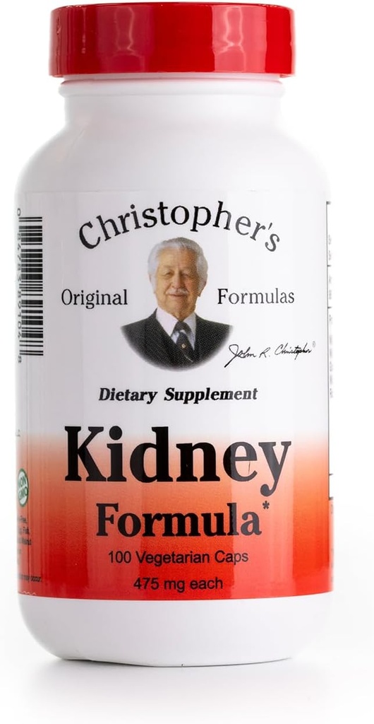 Christopher's Original Formulas Kidney Formula - Kidney Cleanse Detox & Repair Formula - Herbal Blend for Kidney Support