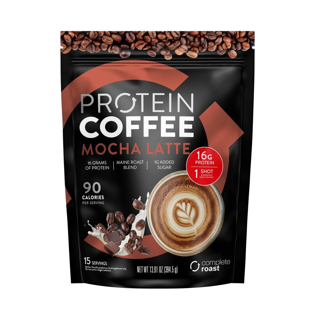 Volledige gebraad- Mocha Latte- Gourmet Proteïne Koffie- Maine gebraad Blend