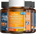 Optimale Gut Health Bundle voor het hele gezin: 100 miljard Probiotica & 60 miljard Probiotica voor Gut Digestieve & Immune Health