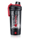 VOLTRX Shaker Bottle, Gallium USB C Rechargeable Electric Protein Shake Mixer, Shaker Cups voor Proteine Shakes en Maaltijden Vervangingsshakes, BPA Free, Gemaakt met Tritan, 24oz, Rood