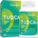 TUCCA Lever Ondersteuning Supplementen 1000mg - 60 Vegan Capsules, TUCCA Gale Zouten met Milk Thistle Herbal Blend Formule voor Lever Reiniging Detox & Reparatie