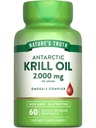 Natural's Truth Antarctic Krill Oil 2000mg Softgels 60 Graaf Omega-3 met EPA & DHA 