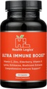 Health Logics Fortify! Capsules met vitamine C, Zink, Vlierbes, Vitamine D, Lysine, Echinacea, en Paddestoel Extracten voor krachtige antioxidant Immune Support, 60 Veggie Caps