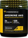PrimaForce AAKG Arginine Poeder, 250 gram (L-Arginine en Alpha-Ketoglutaraat Acid) Premium Workout Supplement, Non-GMO, Veganistan, Glutenvrij