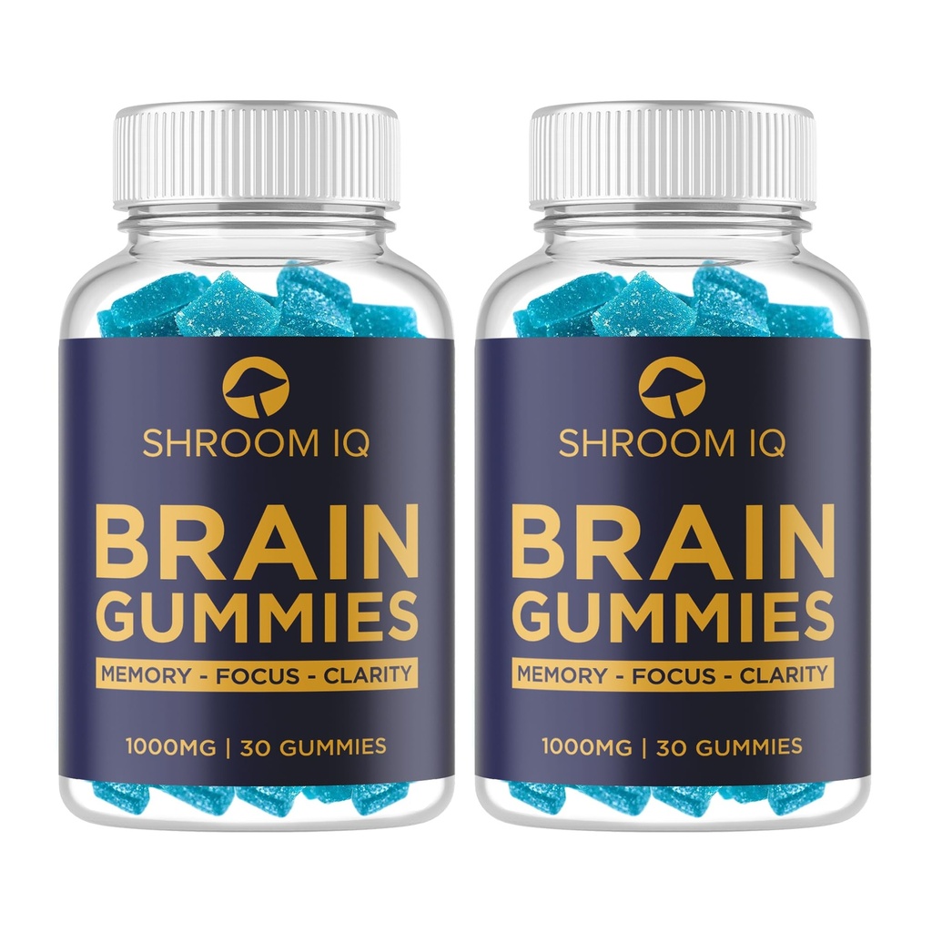 Hersensupplementen voor Geheugen en Focus - Nootrope Gummies voor Geestelijke Gezondheid en Hersenen Booster