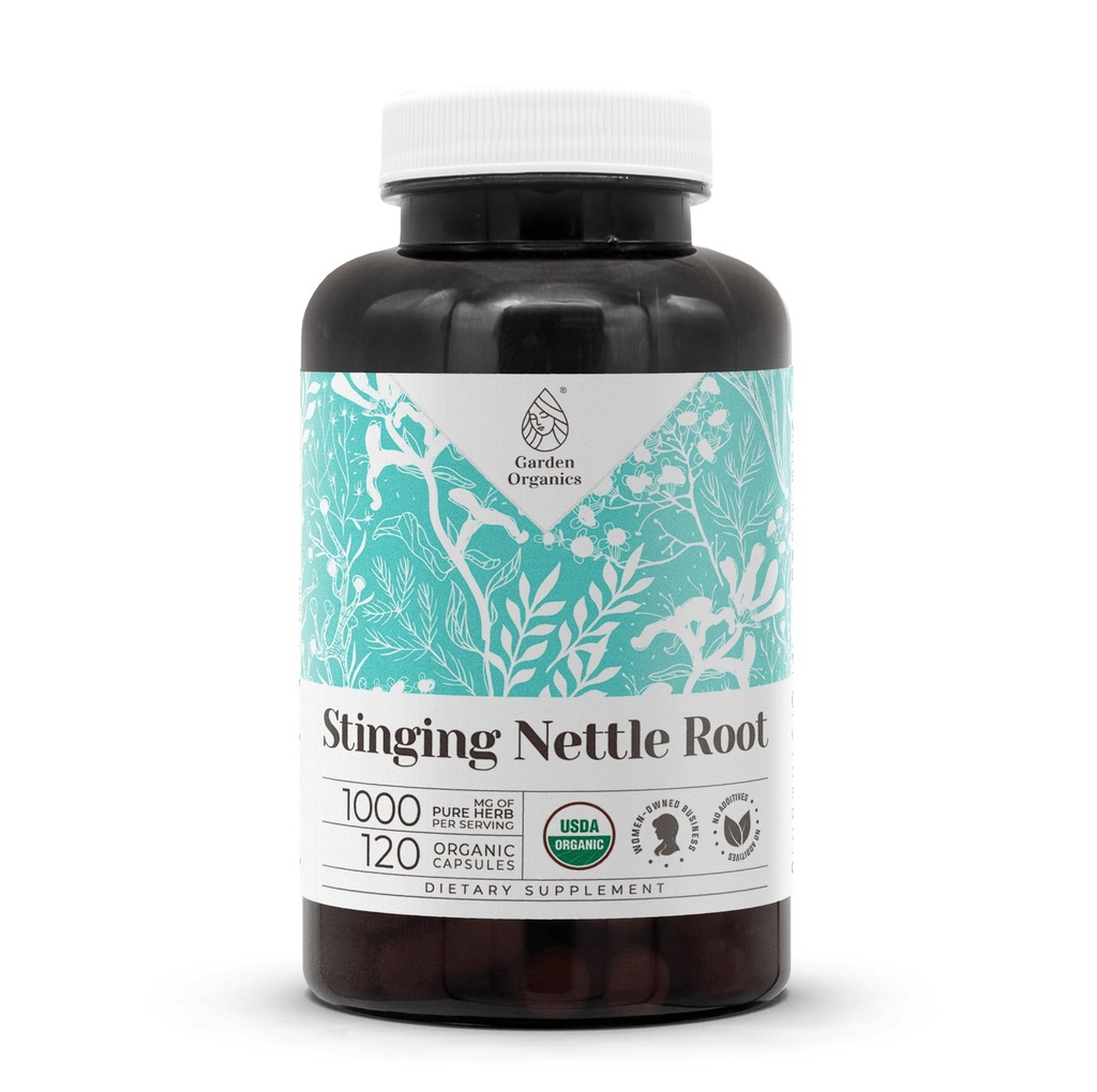 Brandnetelwortel USDA Biologische 120 Capsules 