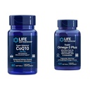 Life Extension Super Ubichinol CoQ10 met verbeterde Mitochondriale Ondersteuning & Super Omega-3 Plus EPA/DHA Fish Oil, Sesam Lignans, Olive Extract, Krill & Asta